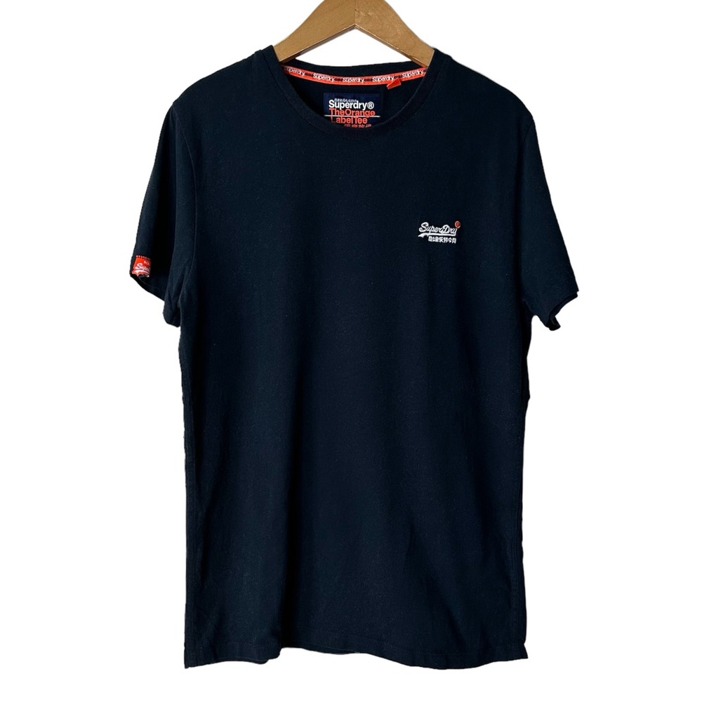 Superdry Men’s The Orange Label Black T Shirt XL